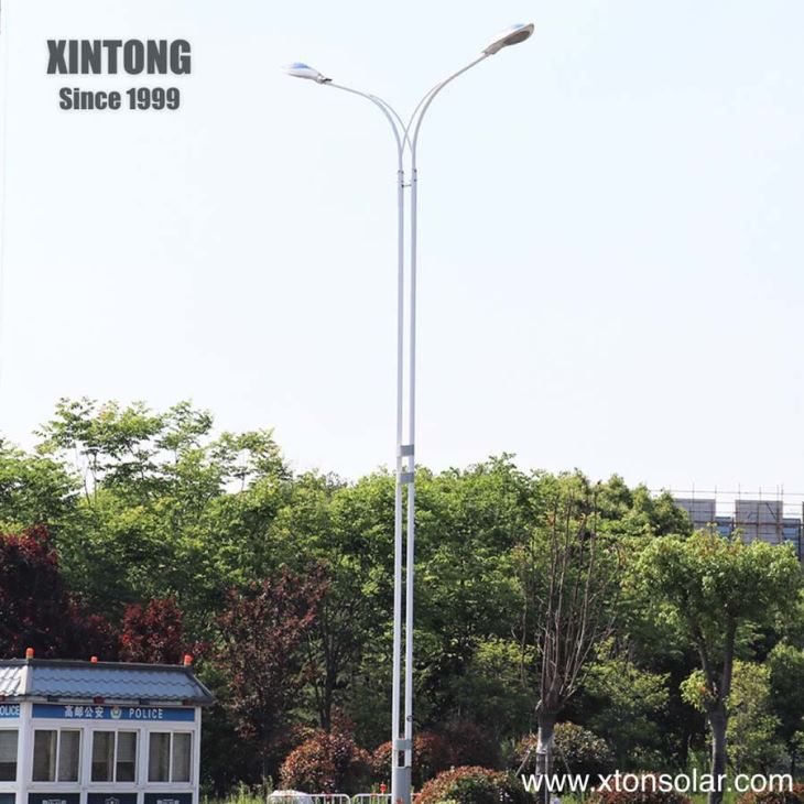 6 Inch Hot DIP Galvanized Pipe Electric Street Lighting Poles 6 Inch Hot DIP Galvanized Pipe Electric Street Lighting Poles