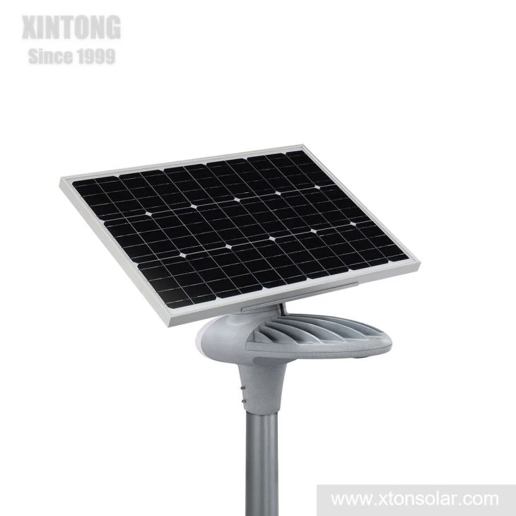 Zintegrowana, słoneczna lampa miejska LED o mocy 50 W, IP65